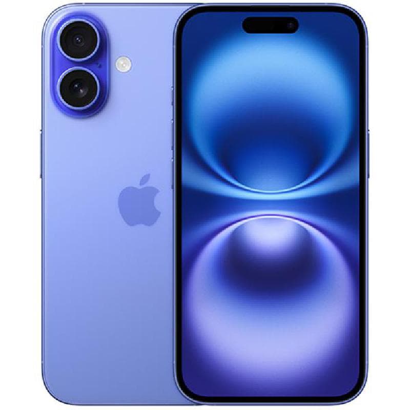 Apple iPhone 16, 128 GB, Ultramarine, 5G, Apple A18