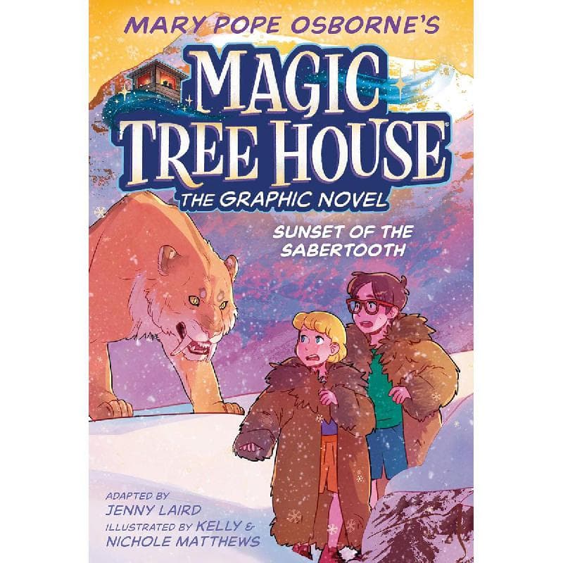 Magic Tree House: Sunset of The Sabertooth, Book 7 - The Graphic Novel