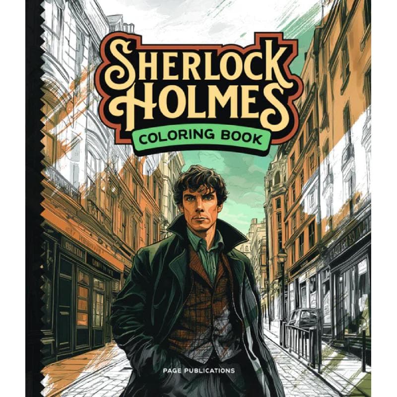 Sherlock Holmes: Coloring Book
