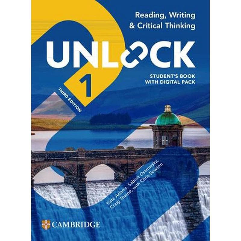 Unlock 1: Reading, Writing & Critical Thinking, 3rd Edition (Cambridge) - Student's Book with Digital Pack
