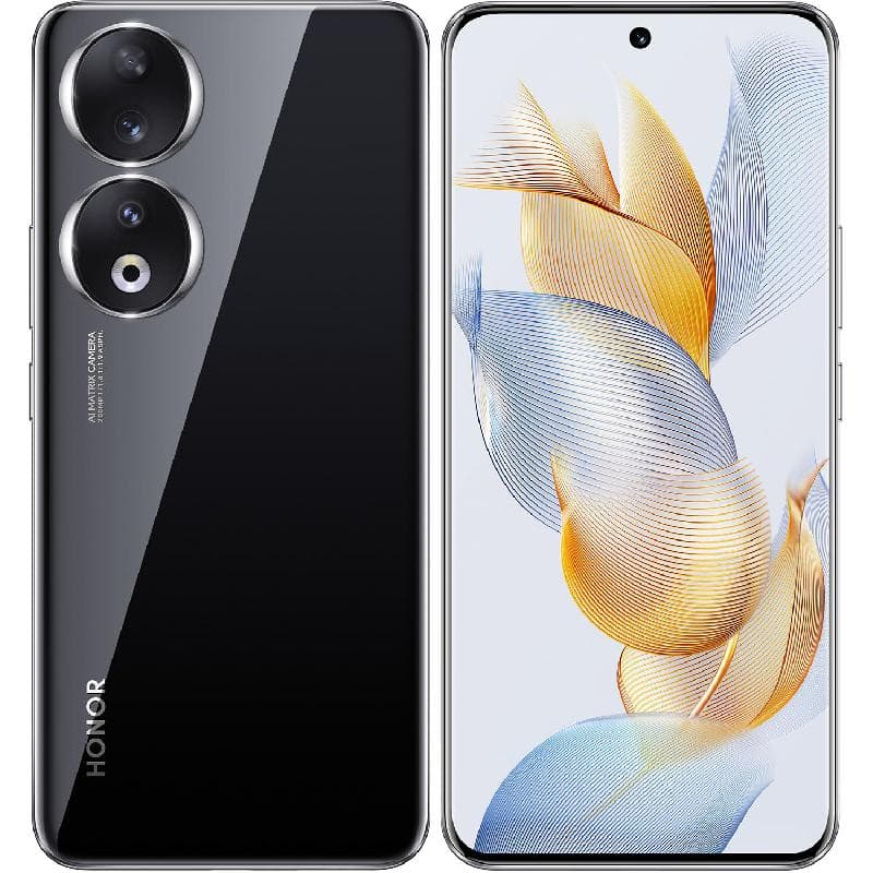 Honor 90, 256 GB, 8 GB RAM, Midnight Black, 5G, Qualcomm Snapdragon 7 (Gen 1)