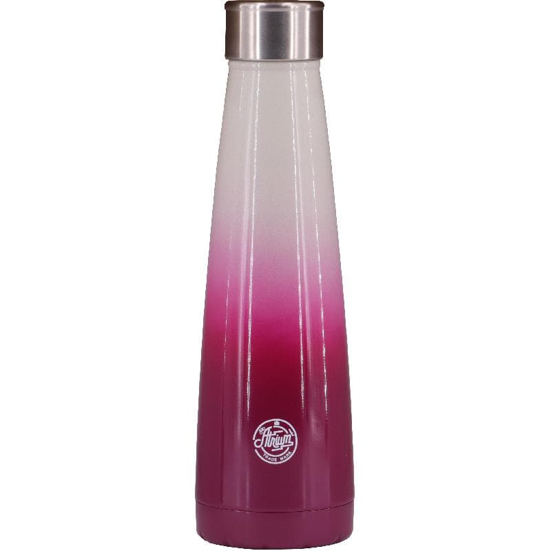 Atrium Classic 2-Tone Colors Water Bottle, 420.00 ml ( 14.78 oz ), Beige/Maroon