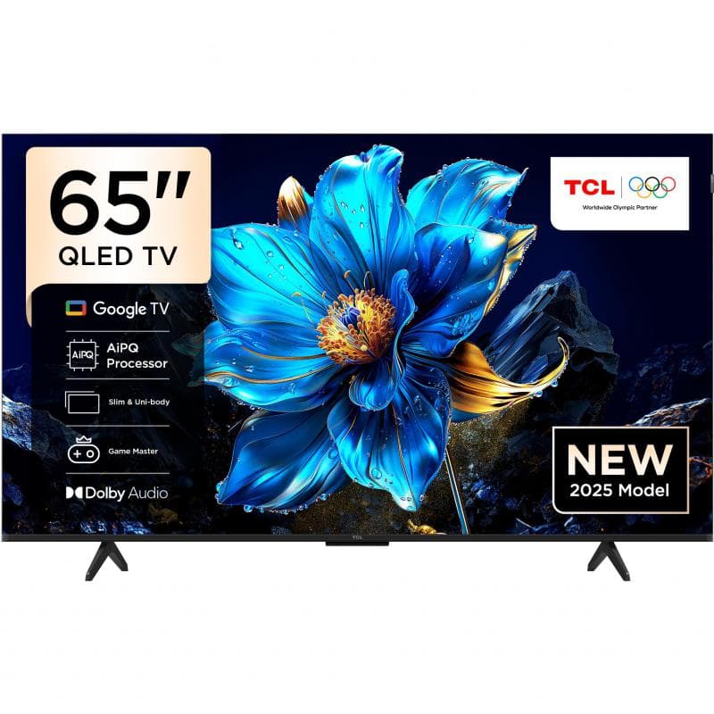 TCL 65" Smart TV
4K QLED, 60 Hz, Black, P7K