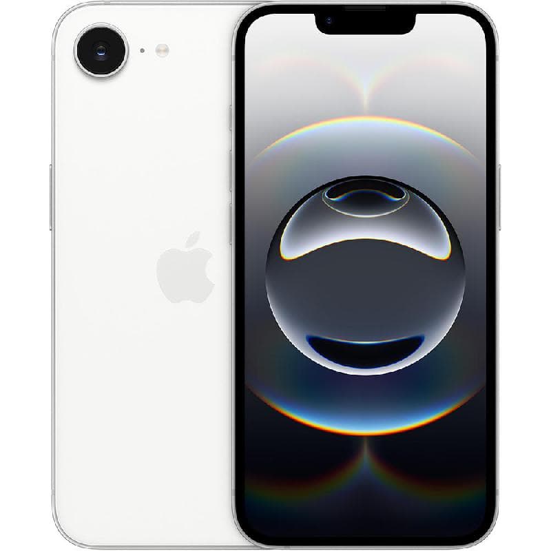 Apple iPhone 16e, 256 GB, White, 5G, Apple A18