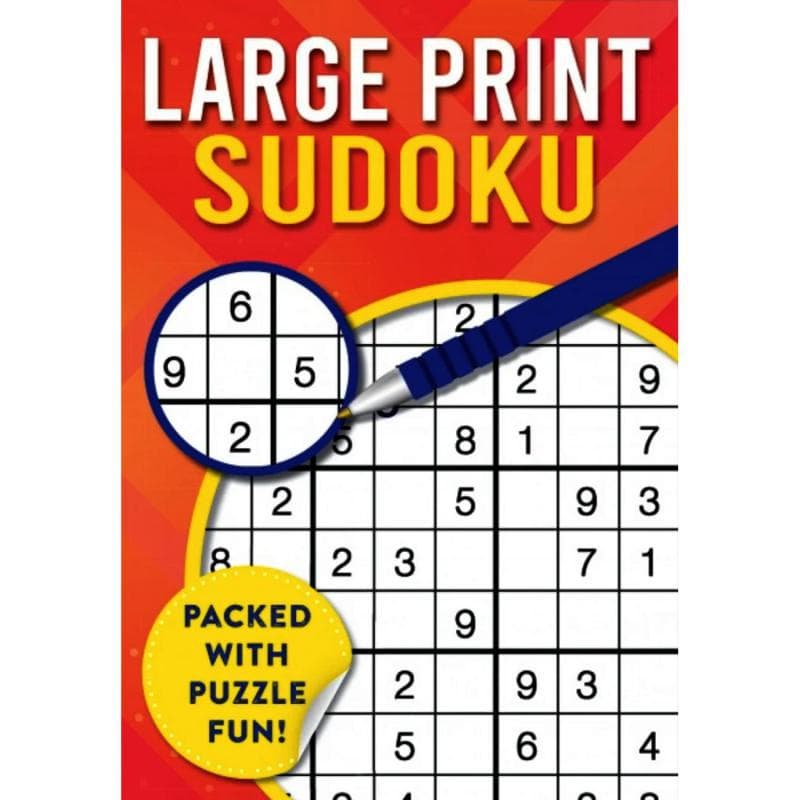 Large Print Sudoku - Packed with Puzzle Fun!