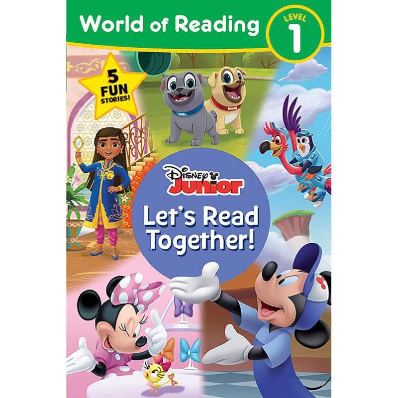 World of Reading: Disney Junior Let's Read Together!, Level 1