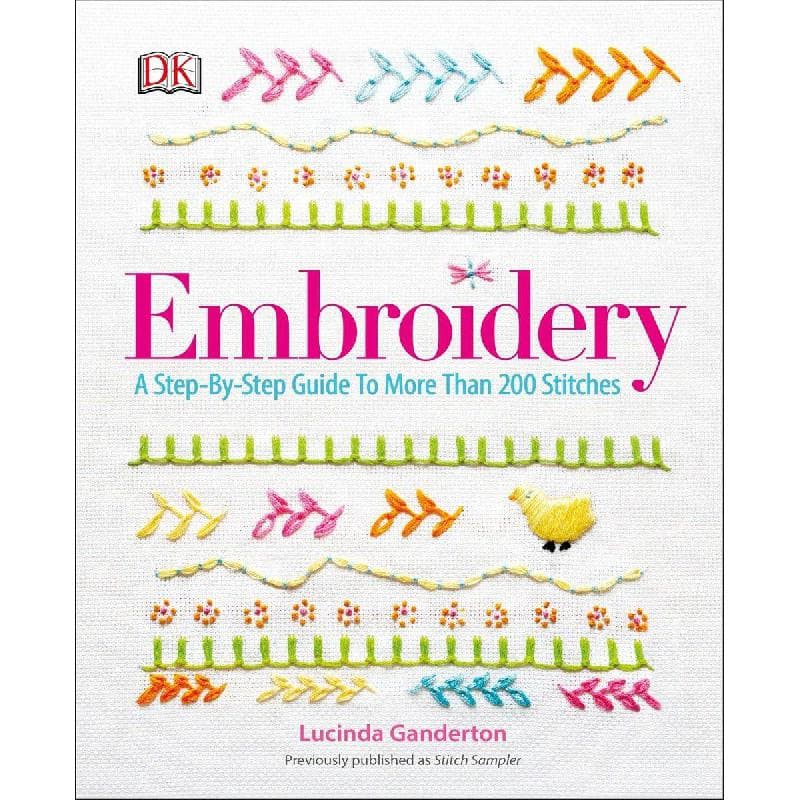 DK Step by Step: Embroidery