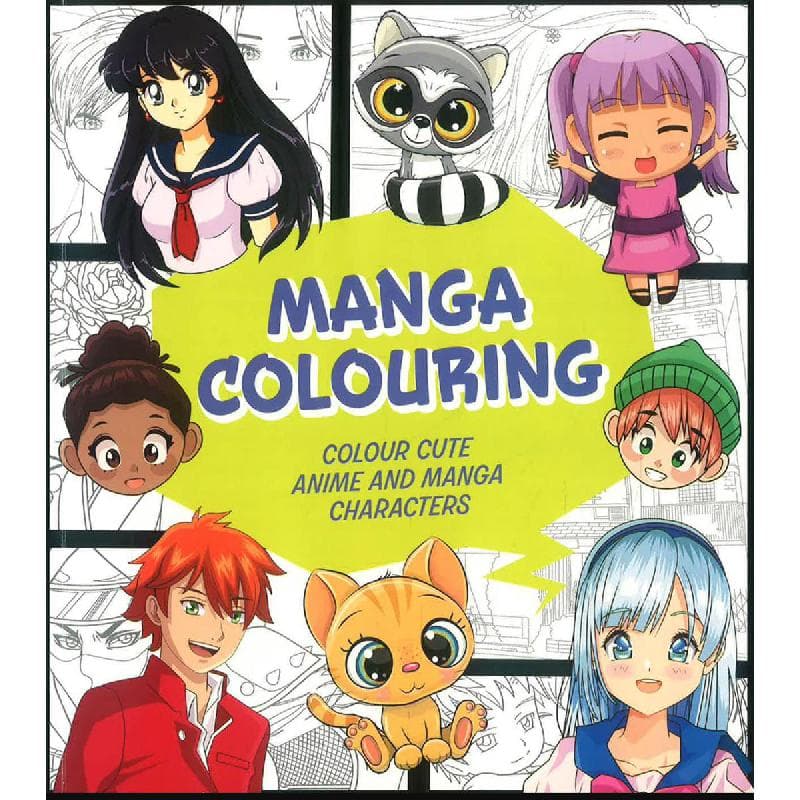 Manga Colouring - Colour Cute Anime and Manga Characters