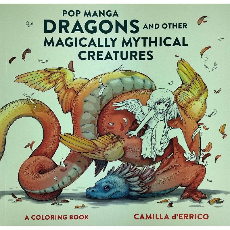 Pop Manga Dragons and other Magically Mythical Creatures