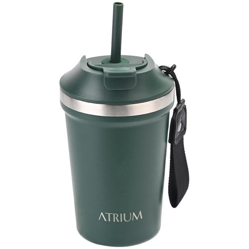 اتريوم كوب كوب عازل للحرارة بارد/ساخن 390.00 ml ( 13.73 oz ) أخضر داكن