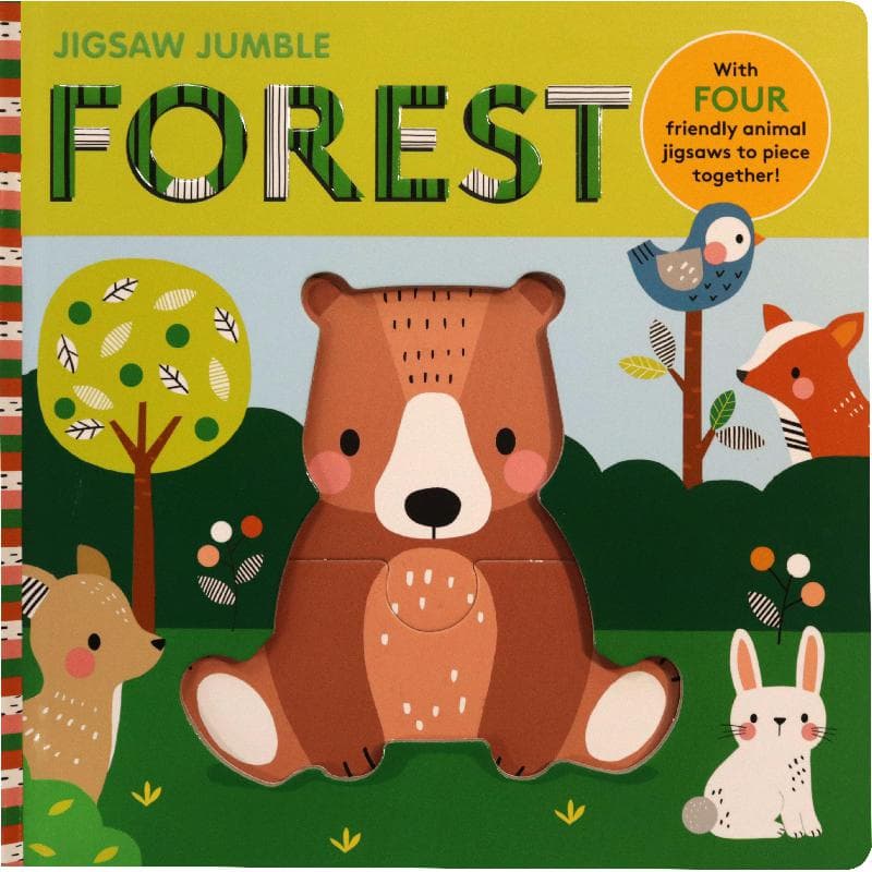Jigsaw Jumble: Forest - Puzzle Book