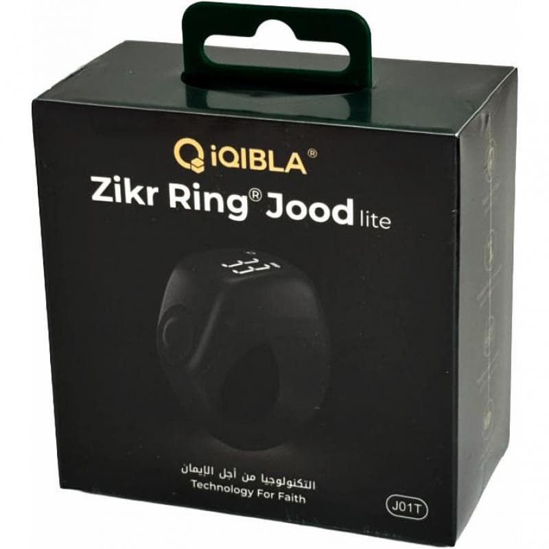 Zikr Smart Ring Jood Lite,3Sizes,black