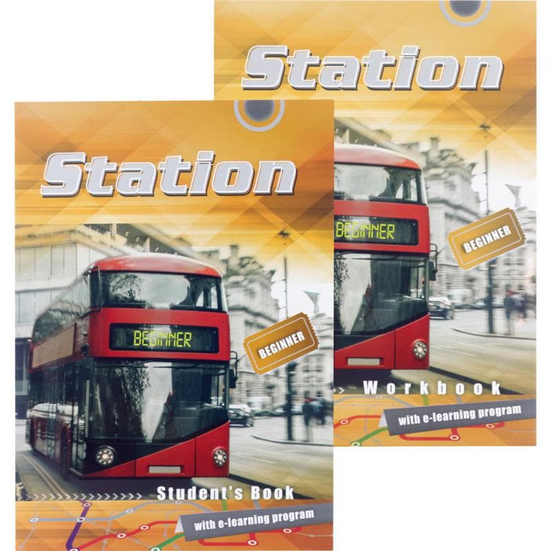 Station: Student's Book + Workbook, Beginner - with e-Learning Program