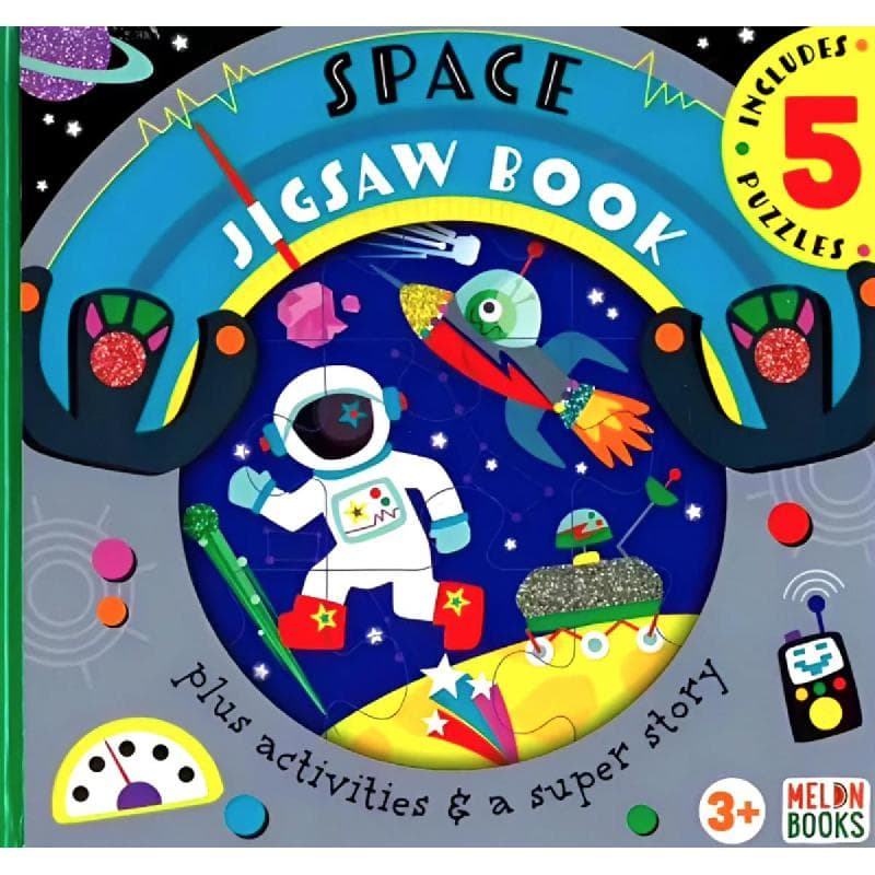 Jigsaw Book: Space, Ages 3+ - Plus Activities & a Super Story