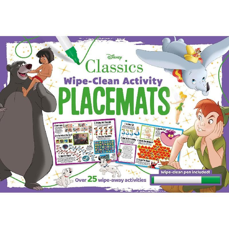 Disney Classics: Wipe-Clean Activity Placemats
