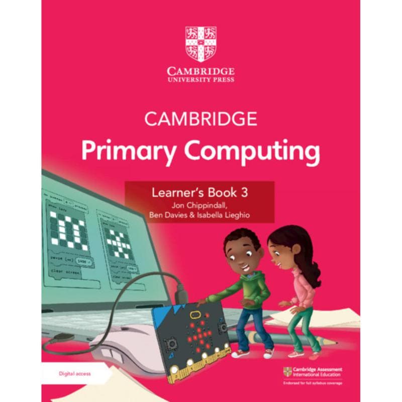 Learner's Book 3 (Cambridge Primary Computing) - with 1 Year Digital Access