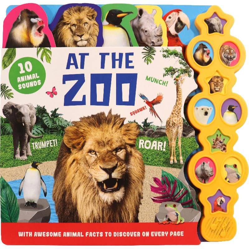 At The Zoo (My First Tabbed Sound Book) - 10 Animal Sounds