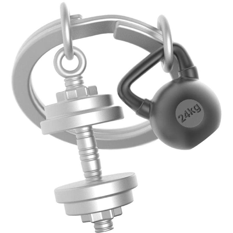 Meta(l)morphose Dumbells Keychain