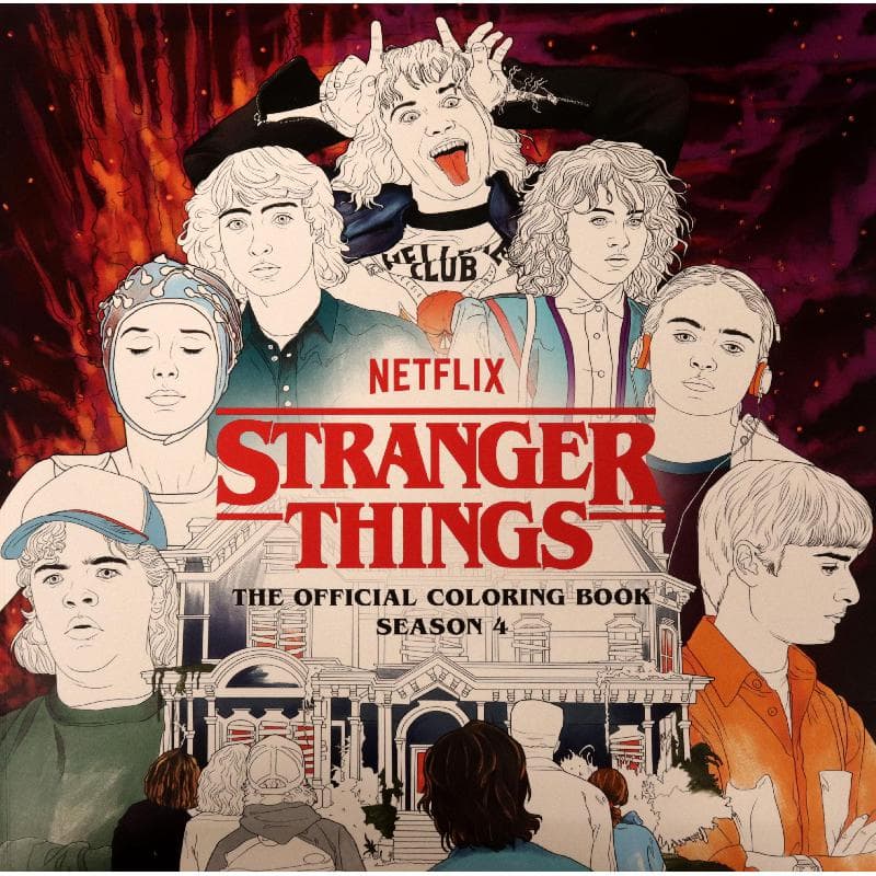 Stranger Things: The Official Coloring Book, Season 4