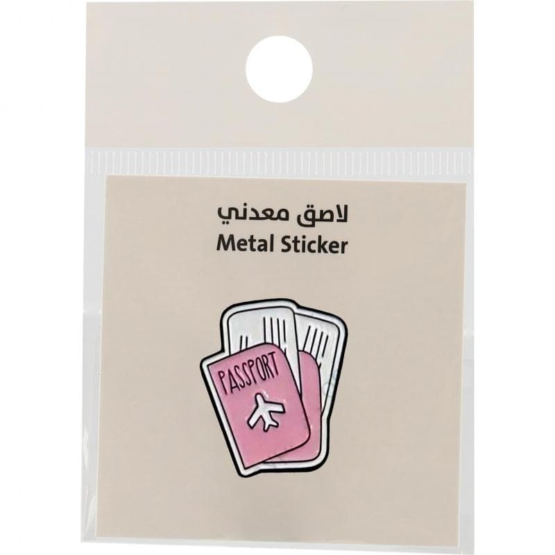 3D Stickers
Travel: Passport, 1 Piece