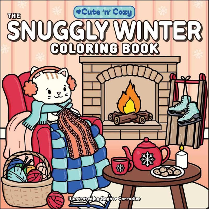 The Snuggly Winter (Cute 'n' Cozy) - Coloring Book