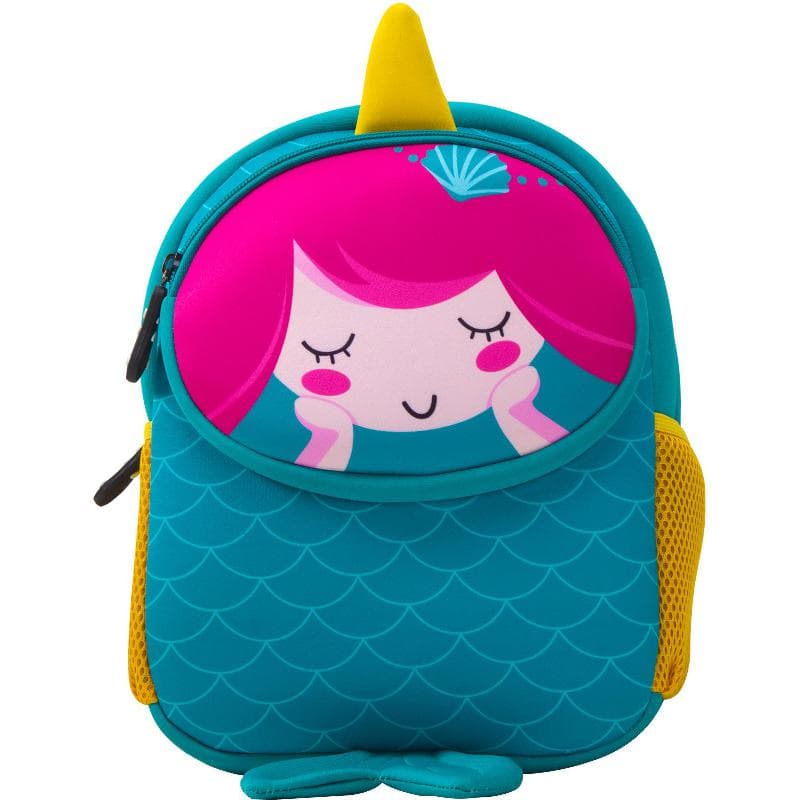 Roco 3D Mermaid Kinder Backpack, Blue/Pink