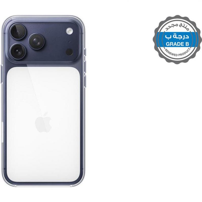 Renewed Grade B Apple Clear Back Cover Mobile Case with MagSafe, for iPhone 17 Pro Max, Clear