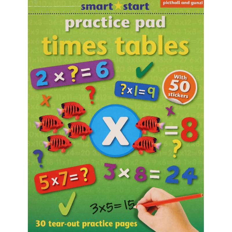Smart Start: Times Tables - Practice Pad with 30 Tear-out Pages