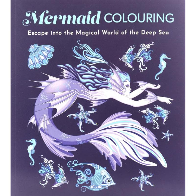Mermaid Colouring Book - Escape into The Magical World of The Deep Sea