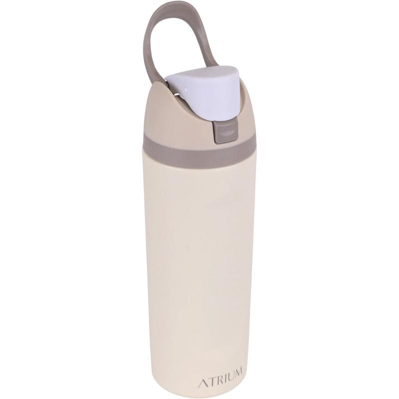 Atrium Tumbler
Stainless Steel Water Bottle with Straw and Push-Button Lid with Lock, Cold, 560.00 ml ( 19.71 oz ), Light Beige