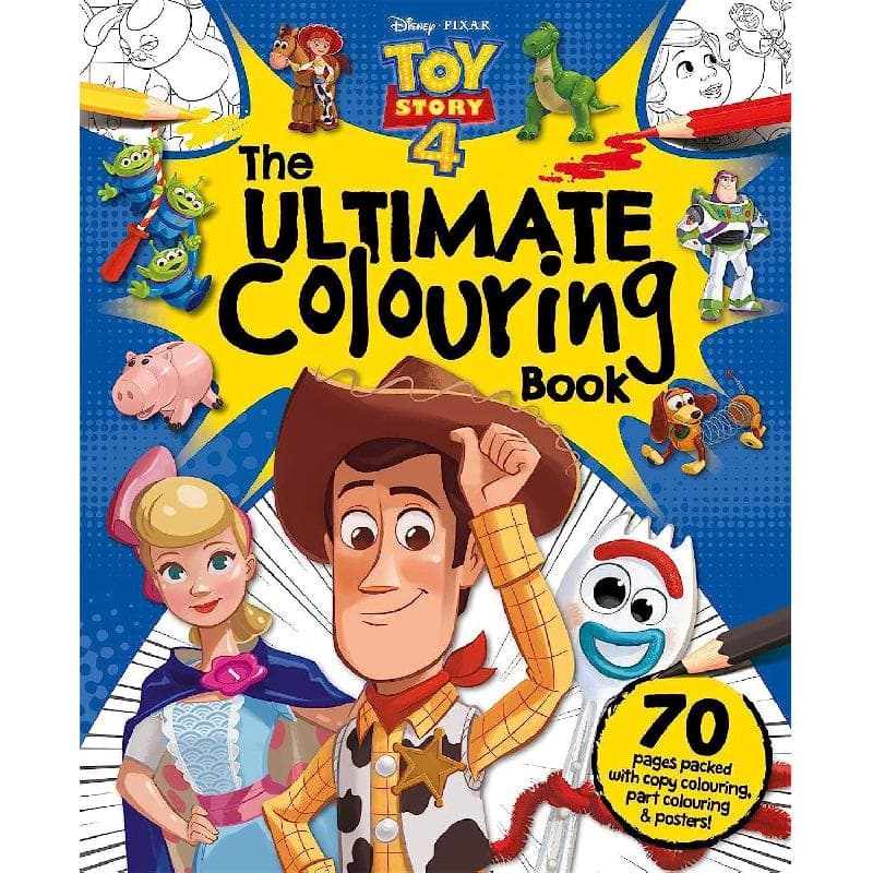 Disney PIXAR Toy Story 4: The Ultimate Colouring Book