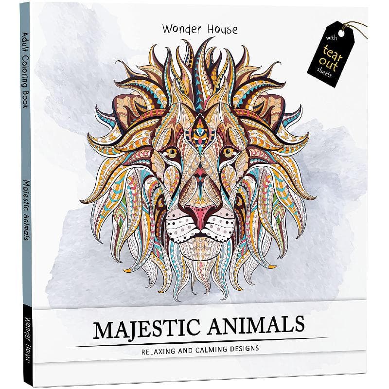 Majestic Animals - Relaxing and Calming Designs