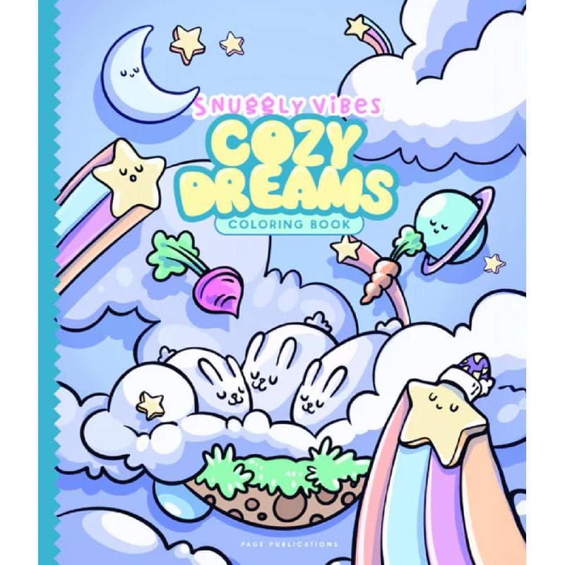 Snuggly Vibes: Cozy Dreams Coloring Book