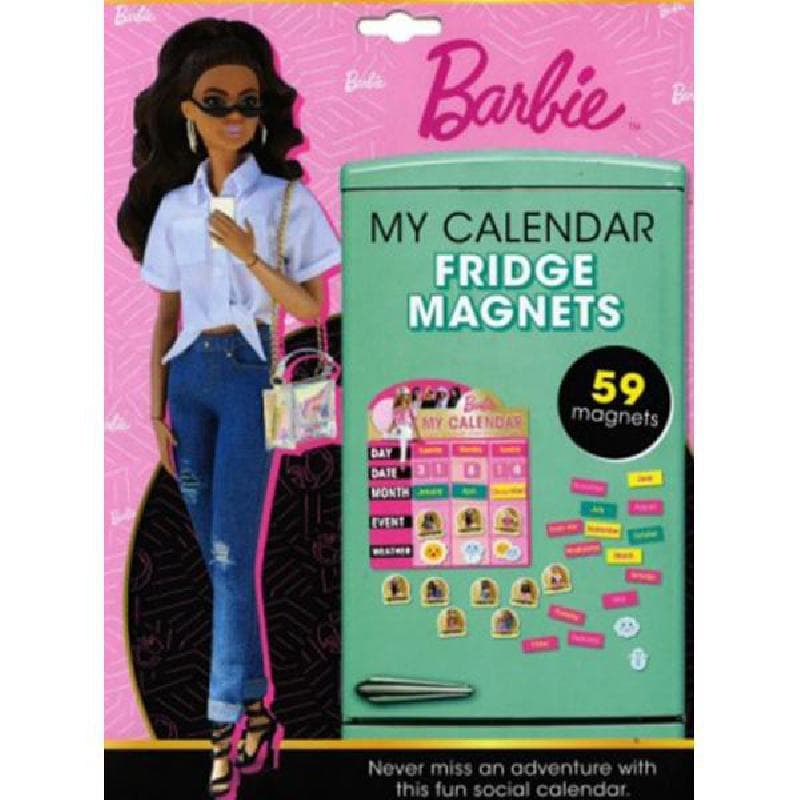 Barbie: My Calender Fridge Magnets - Never Miss an Adventure with This Fun Social Calendar