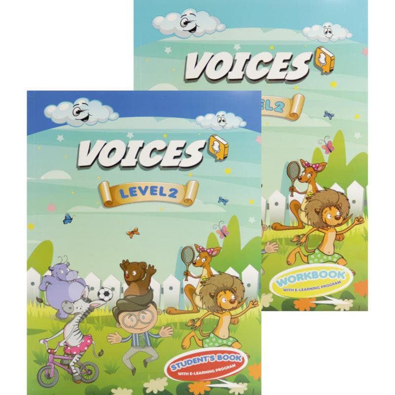 Voices: Level 2, Student's Book + Workbook - with e-Learning Program