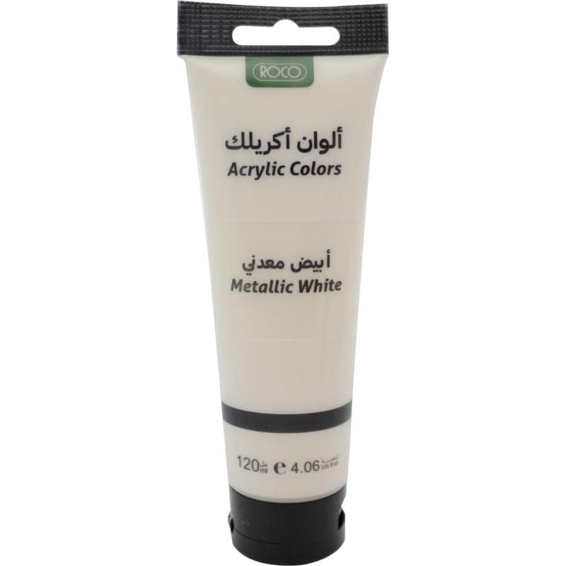 Roco Metallic Acrylic Color, White