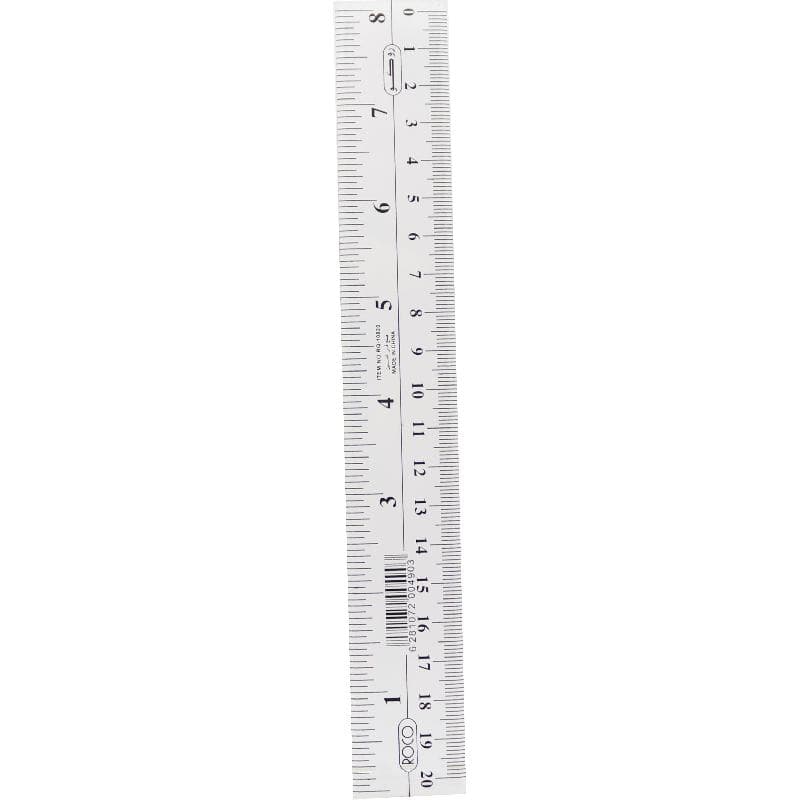 Roco Ruler
Beveled Edge, 8" (20 cm), Plastic