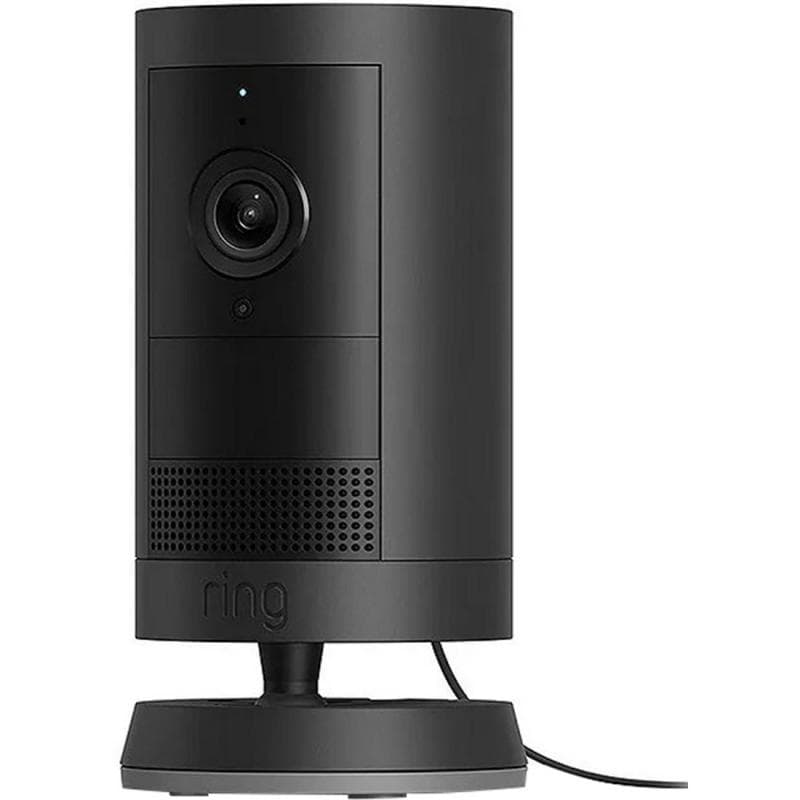 رينج كاميرا خارجية بلس * فيديو بدقة 2K مع تقنية Ring Vision، فيديو عالي الدقة 1080p، كشف حركة متقدم خارجي واي فاي/بلوتوث اسود