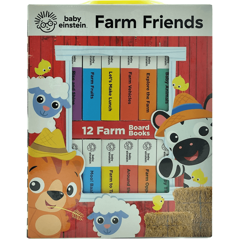 Baby Einstein: Farm Friends - 12 Farm Board Books