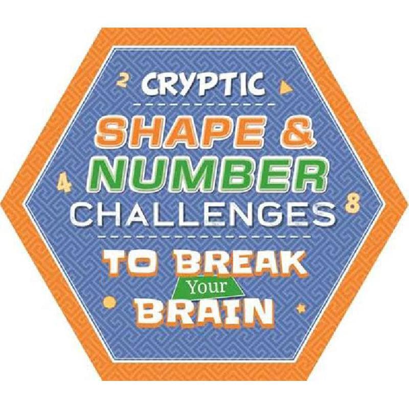 Cryptic Shape & Number Challenges to Break Your Brain (Hex Pads)
