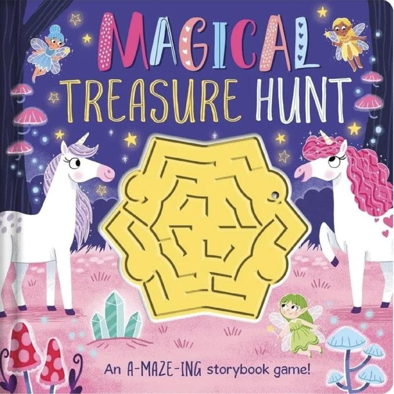 Magical Treasure Hunt (Maze Adventure Boards) - An A-MAZE-ING Storybook Game!