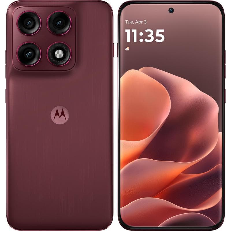 Motorola edge 70 Pro, 512 GB, 12 GB RAM, PANTONE Zinfandel, 5G, MediaTek Dimensity 8500 Extreme (4 nm)