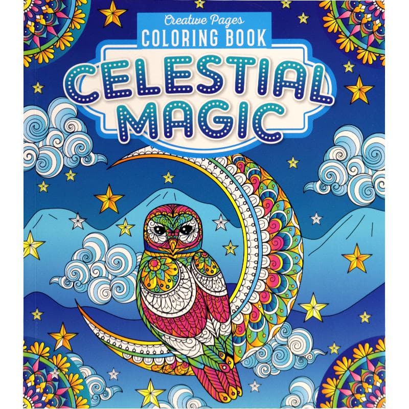 Celestial Magic (Creative Pages) - Coloring Book