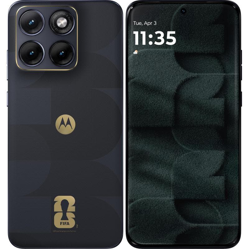 Motorola edge 70 fusion FIFA Edt
256 GB, 12 GB RAM, Pantone Silhouette, 5G, Qualcomm Snapdragon 7s (Gen 3)