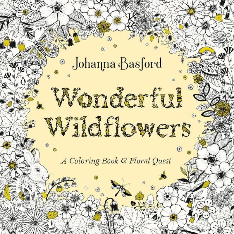 Wonderful Wildflowers - A Coloring Book & Floral Quest