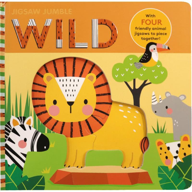 Jigsaw Jumble: Wild - Puzzle Book