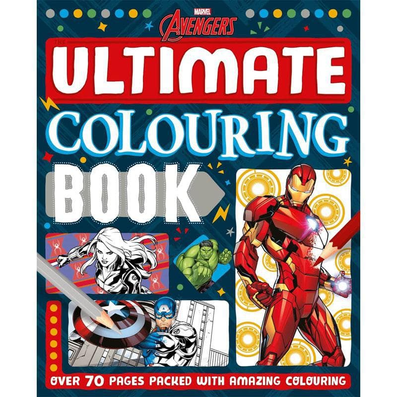 Marvel Avengers: The Ultimate Colouring Book - Over 70 Pages Packed with Amazing Colouring