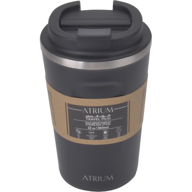 Atrium Tumbler, Insulated, Hot/Cold, 360.00 ml ( 12.67 oz ), Black