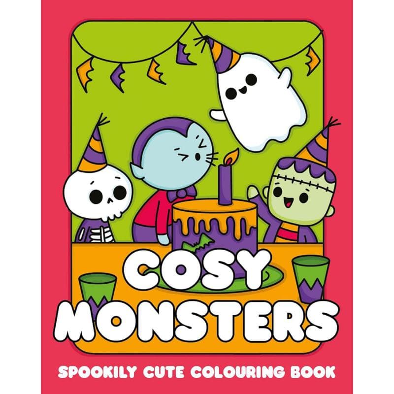 Cosy Monsters: Spookily Cute (Cosy Colouring Book)
