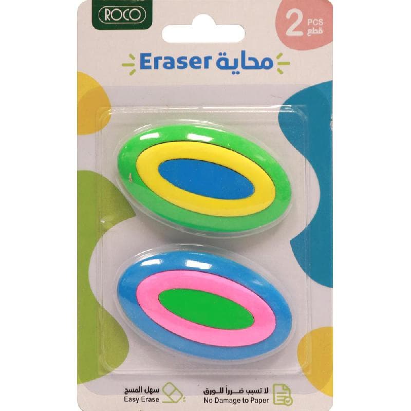 روكو محاية مطاط مستطيل ملون ألوان متنوعة